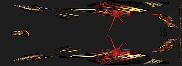 Leviathan boat graphics