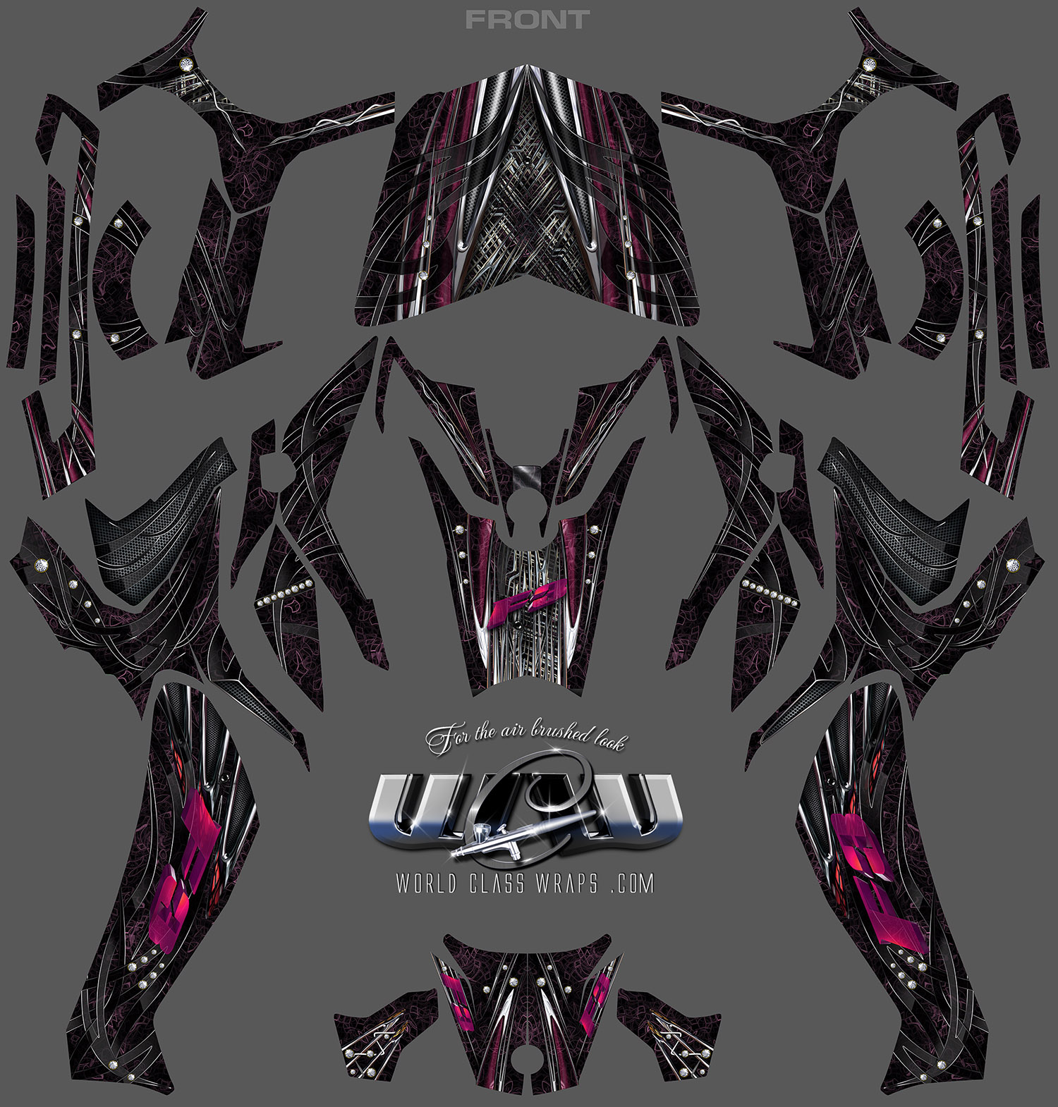 SPYDER F3 PIRAE CORSAIR THEMED GRAPHICS