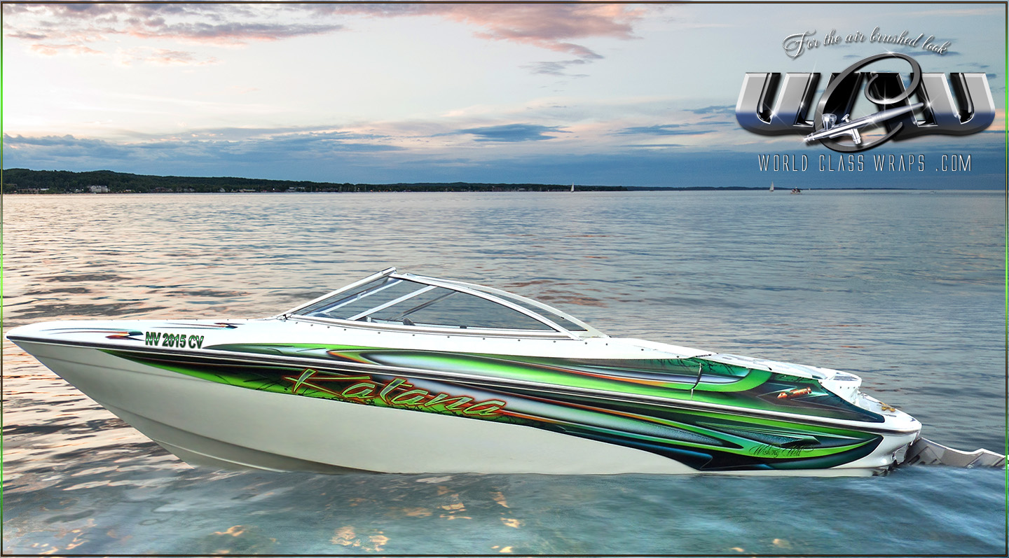 KATANA CUSTOM BOAT GRAPHICS