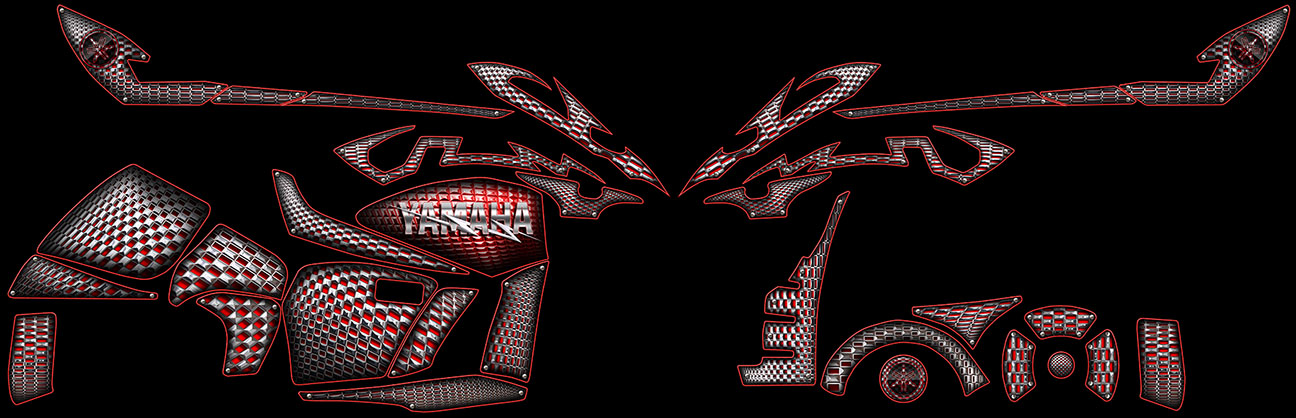 VENTURE-SNOWMOBILE-graphics-red