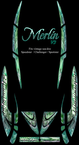 Merlin boat graphics 3