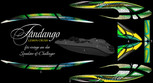 Fandango boat graphics