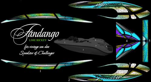 Fandango boat graphics