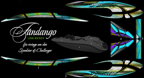 Fandango boat graphics