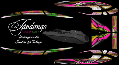 Fandango boat graphics