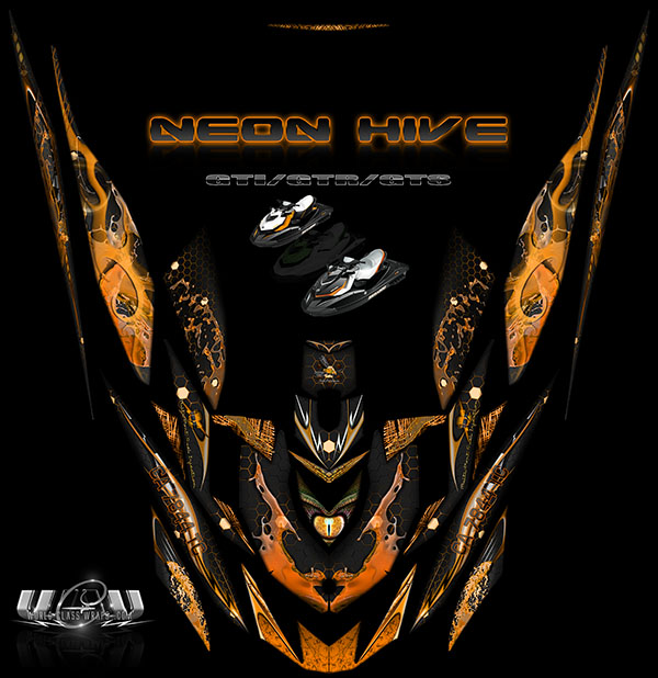 NEON HIVE GTS GTI ORANGE