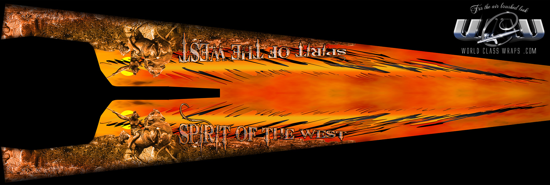 full length dragster wrap