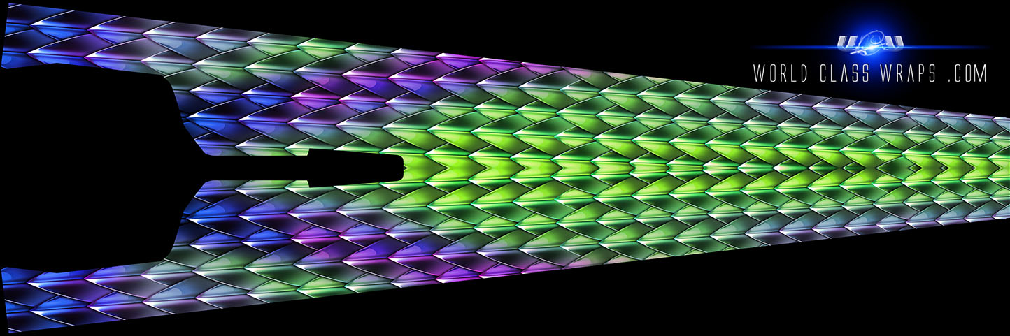 DRAGSTER WRAP TOP VIEW