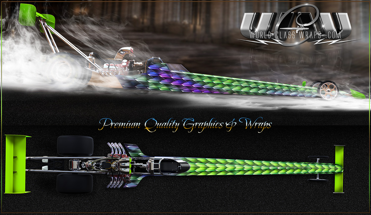 SERPENT VENOM DRAGSTER WRAP