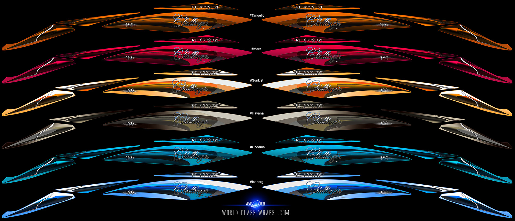 seadoo challenger 180 boat graphics image leisure series