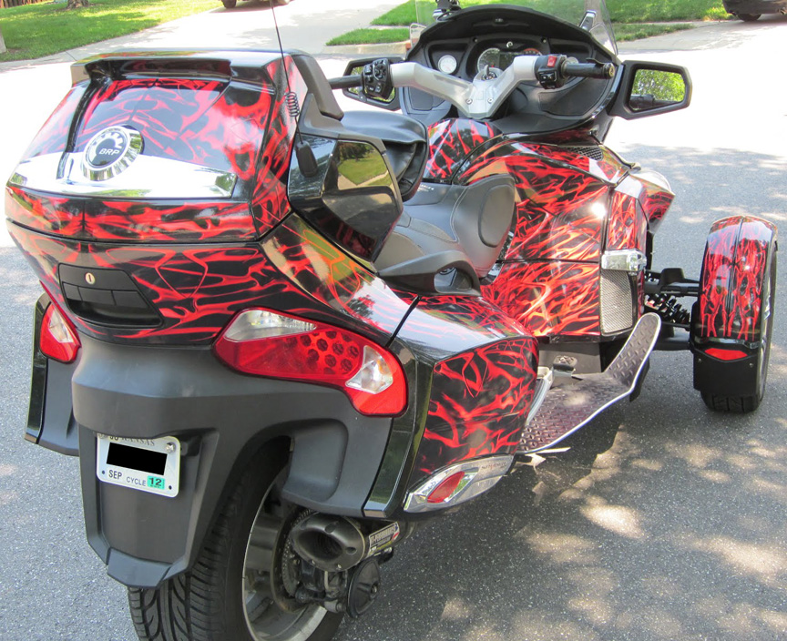 SCARAB RT SPYDER BACK VIEW